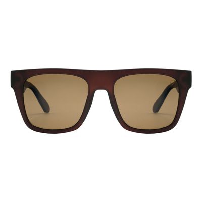 Óculos de Sol Masculino Eco Quadrado Polarizado  Marrom