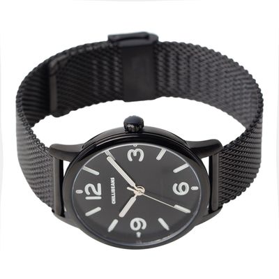 Relógio Analógico Masculino Chilli Beans Metal Preto