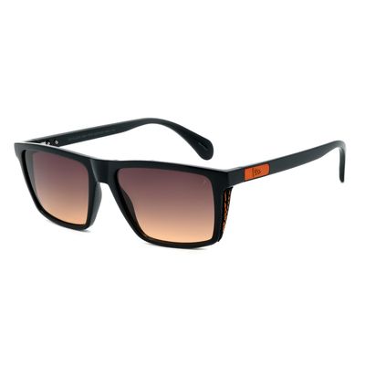 Óculos de Sol Masculino New Era Quadrado Degradê Preto
