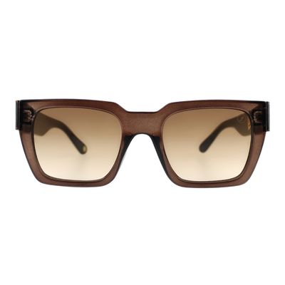 Óculos de Sol Feminino New Era Quadrado Marrom