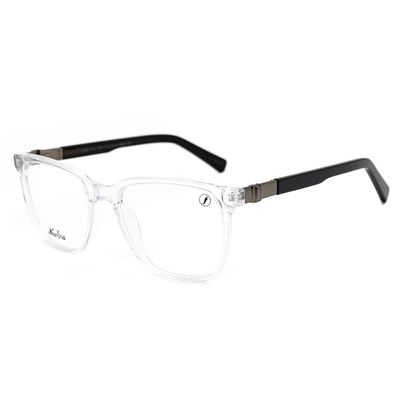 Armação Para Óculos de Grau Masculino New Era Quadrado Transparente
