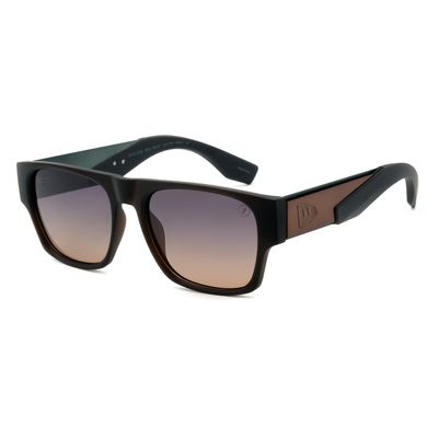 Óculos de Sol Masculino New Era Quadrado Polarizado Degradê Marrom