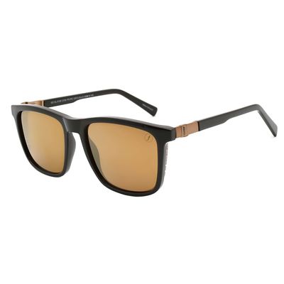 Óculos de Sol Masculino New Era Bossa Nova Dourado
