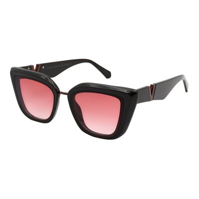 Óculos de Sol Feminino Ivete Sangalo Cat Polarizado Degradê Rosé