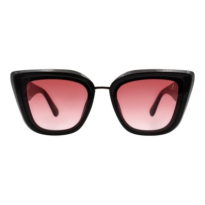 Óculos de Sol Feminino Ivete Sangalo Cat Polarizado Degradê Rosé