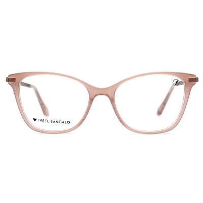 Armação Para Óculos de Grau Feminino Ivete Sangalo Cat Rosé