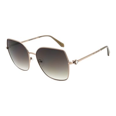 Óculos de Sol Feminino Ivete Sangalo Modelo 3 Peças Degradê Verde