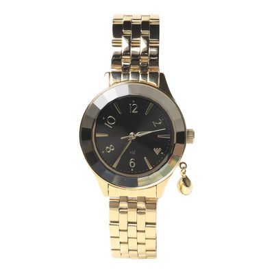 Relógio Analógico Feminino Ivete Sangalo Metal Dourado