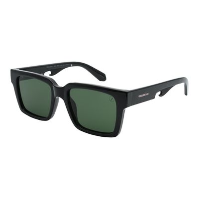 Óculos de Sol Masculino Ivete Sangalo Retangular Verde