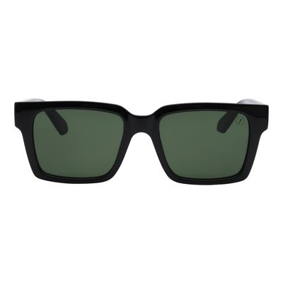 Óculos de Sol Masculino Ivete Sangalo Retangular Verde