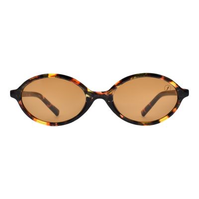 Óculos de Sol Feminino Chilli Beans Redondo Marrom Tartaruga