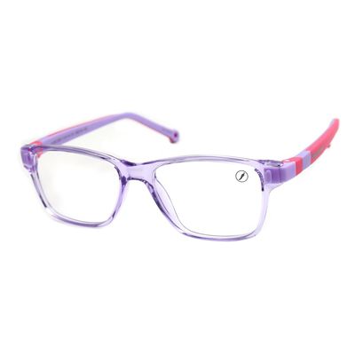 Armação Para Óculos de Grau Infantil Masculino Chilli Beans Quadrado Roxo