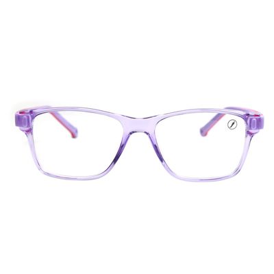 Armação Para Óculos de Grau Infantil Masculino Chilli Beans Quadrado Roxo
