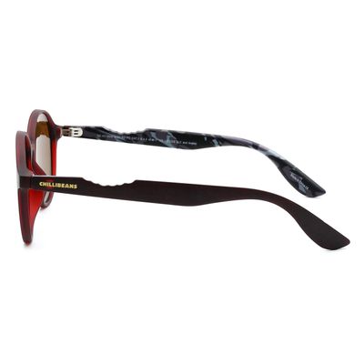 Óculos de Sol Infantil Masculino Jurassic World Redondo Marrom