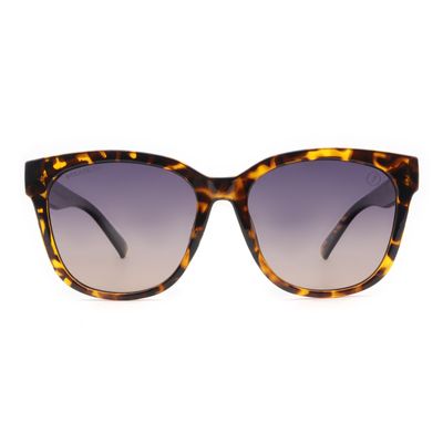 Óculos de Sol Feminino Chilli Beans Quadrado Polarizado Degradê Tartaruga