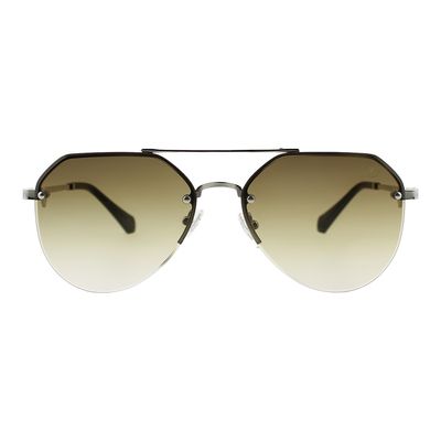 Óculos de Sol Feminino Ivete Sangalo Modelo 3 ´Peças Aviador Prata