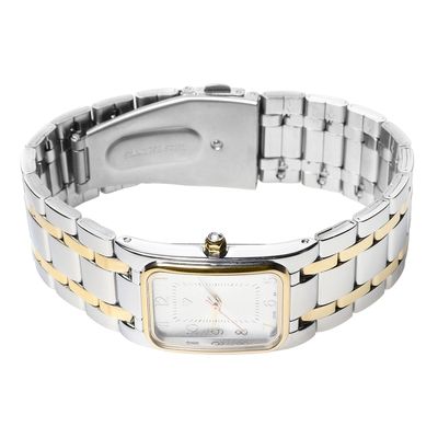 Relógio Analógico Feminino Ivete Sangalo Metal Dourado Prata