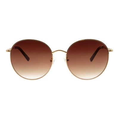 Óculos de Sol Feminino Chilli Beans Redondo Degradê Marrom