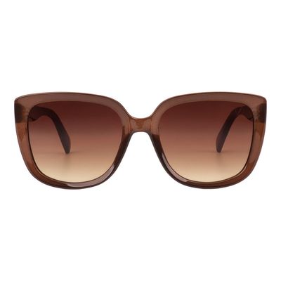 Óculos de Sol Feminino Chilli Beans Quadrado Degradê Marrom