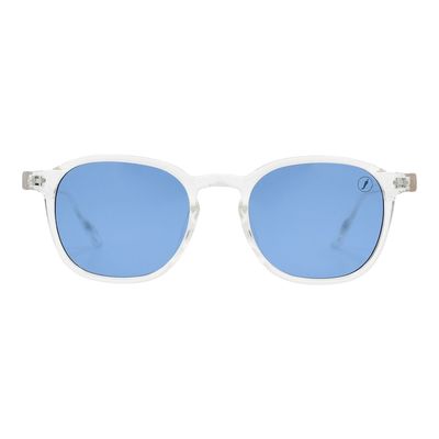 Óculos de Sol Unissex Chilli Beans Redondo Transparente