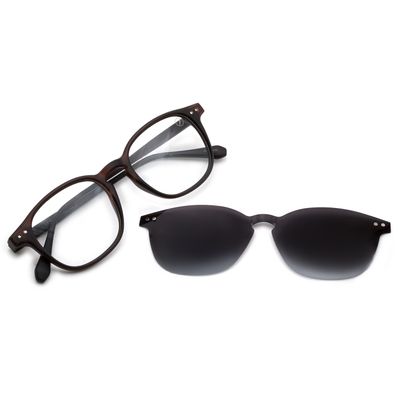 Armação Para Óculos de Grau Feminino Chilli Beans Multi Polarizado Marrom