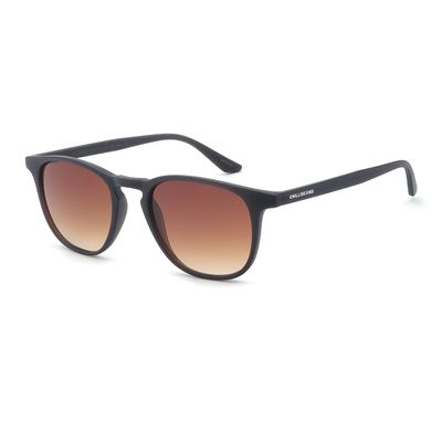 Óculos de Sol Masculino Teen Chilli Beans Redondo Degradê Marrom