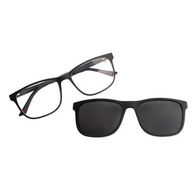 Armação Para Óculos de Grau Masculino Chilli Beans Clássicos Multi Polarizado Preto