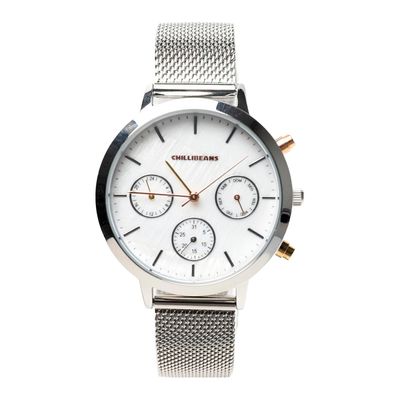 Relógio Analógico Feminino Chilli Beans Casual Prata