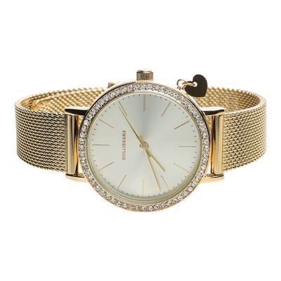 Relógio Analógico Feminino Chilli Beans Metal Dourado