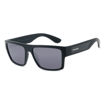 Óculos de Sol Masculino Chilli Beans Quadrado Polarizado Degradê Preto