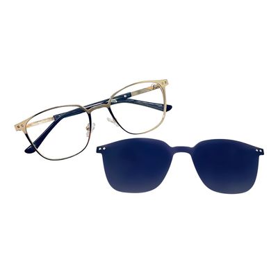 Armação Para Óculos de Grau Feminino Chilli Beans Multi Polarizado Dourado