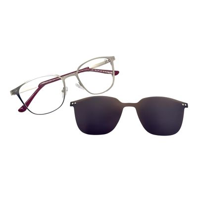 Armação Para Óculos de Grau Feminino Chilli Beans Multi Polarizado Dourado Fosco