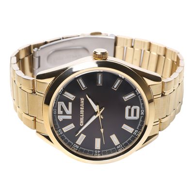 Relógio Analógico Masculino Chilli Beans Metal Dourado