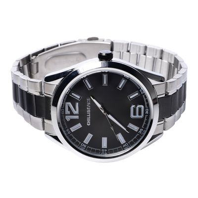 Relógio Analógico Masculino Chilli Beans Metal Ônix