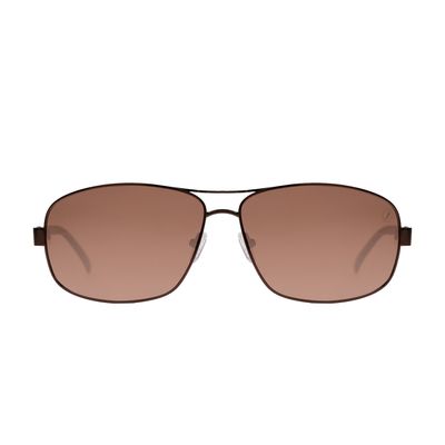 Óculos De Sol Masculino Chilli Beans Executivo Marrom Escuro Polarizado