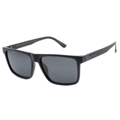 Óculos de Sol Masculino Chilli Beans Quadrado Polarizado Preto Fosco