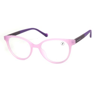 Armação Para Óculos de Grau Infantil Feminino Chilli Beans Cat Roxo Escuro