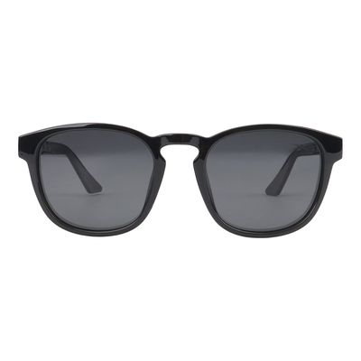 Óculos de Sol Masculino Reebok Redondo Polarizado Preto