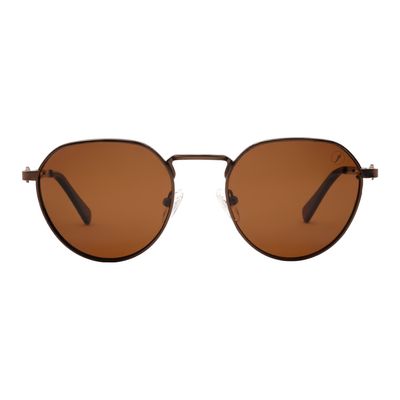 Óculos de Sol Unissex New Era Sicurezza Marrom Polarizado