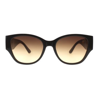 Óculos de Sol Feminino Marília Mendonça Quadrado Degradê Marrom