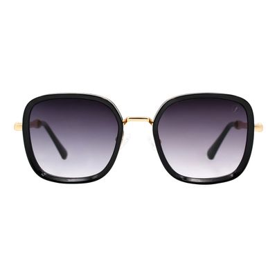 Óculos de Sol Feminino Harry Potter Quadrado Degradê Dourado