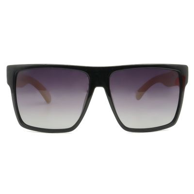 Óculos De Sol Masculino Chilli Beans Quadrado Degradê  Preto Haste Bamboo