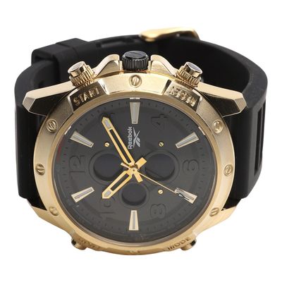 Relógio Analógico Masculino Reebok Esportivo Dourado