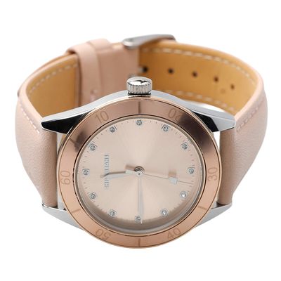 Relógio Analógico Feminino Chilli Beans Couro Rosé