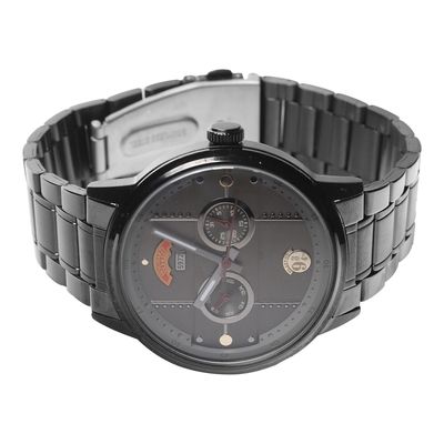 Relógio Analógico Multifunção Masculino Harry Potter Expresso de Hogwarts Ônix