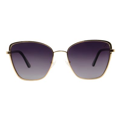 Óculos de Sol Feminino Chilli Beans Cat Polarizado Degradê Dourado