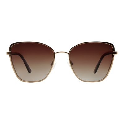 Óculos de Sol Feminino Chilli Beans Cat Polarizado Degradê Marrom