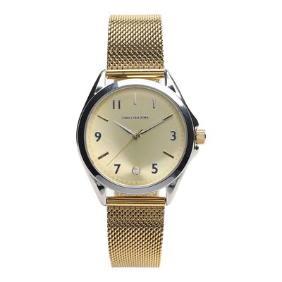 Relógio Analógico Feminino Chilli Beans Metal Prata Dourado