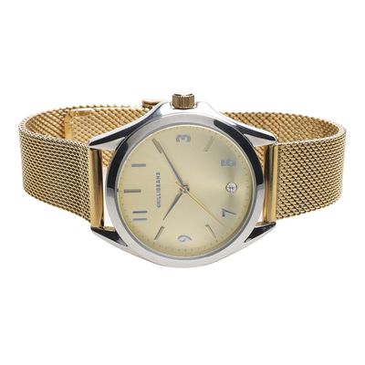 Relógio Analógico Feminino Chilli Beans Metal Prata Dourado