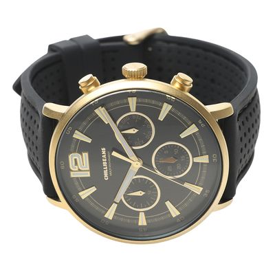 Relógio Analógico Masculino Chilli Beans Esportivo Dourado